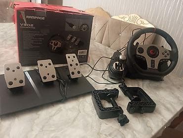 sim racing: Rampage V902 Gaming Racing Wheel – tam dəst Xüsusiyyətlər: - 6-in-1 — 5