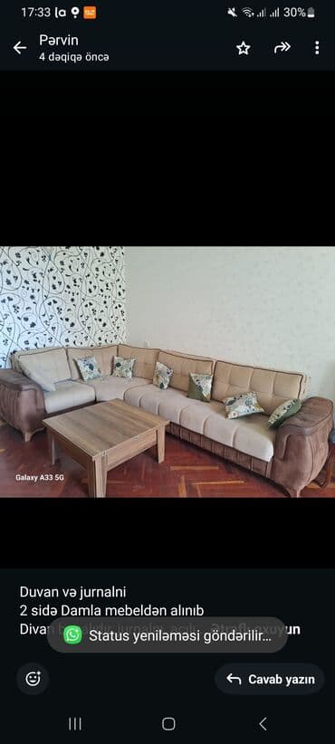 sumqayitda is elanlari: Künc divan — 1