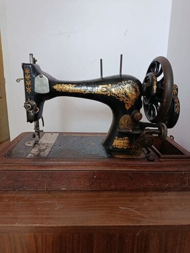 ручная швейна машина: Məhsul: Singer tikiş maşını (antique model) Təsvir: - The Singer Mfg — 1