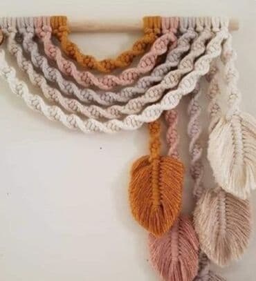 Fiqurlar: Dekor Pano makrame — 2