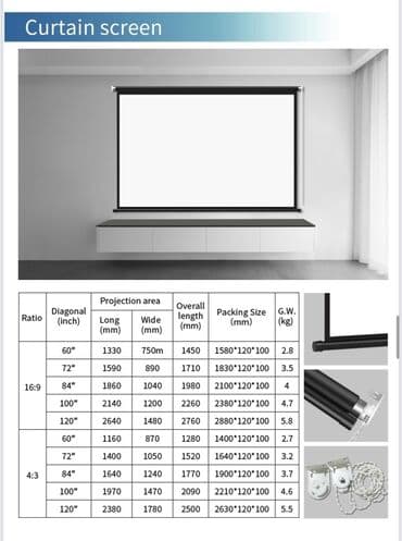 ekran üçün gül şəkilləri: Yeni Stasionar Proyektor Ünvandan götürmə, Pulsuz çatdırılma, Ödənişli çatdırılma — 12