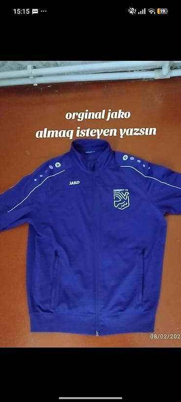 https smart ady az: JAKO idman jaketi – Sumqayıt FK loqolu - Brend: JAKO - Model: tam — 1