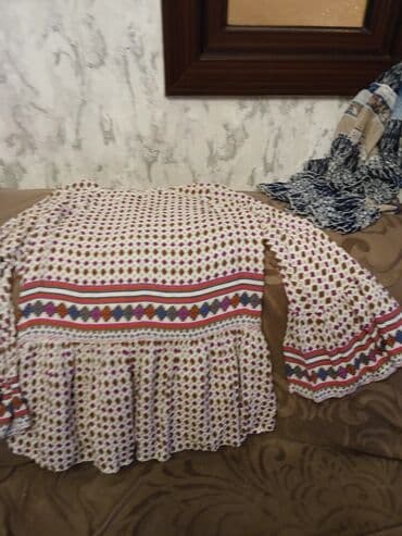 женские футболки и майки в полоску: Повседневное платье, Миди, XL — 3