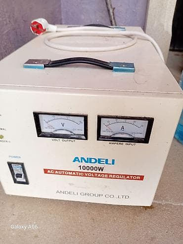 kafel ucuz: ANDELI 10000W – AC Avtomatik Gərginlik Tənzimləyici - Güc: 10 000 W - — 1