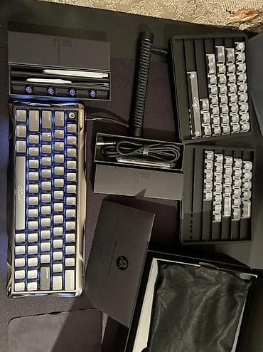 komputer adapter: GravaStar mekanik klaviatura seti 2 gün dü alınıb tecili pula — 2