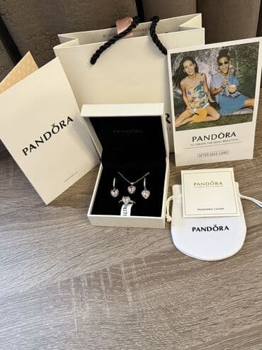 maqnit qolbaqlar: ❤️ Setə daxildir: • Pandora qolbağ • Pandora sırğa • Pandora üzük • — 1