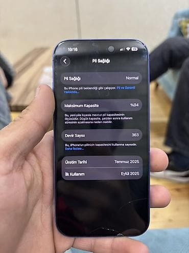 IPhone 16, Mavi, Face ID