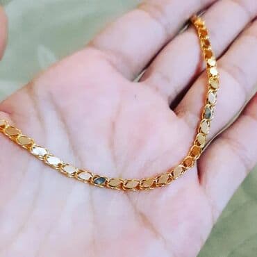 tək qaş: Boyunbağı, Sarı qızıl, 585 Əyar, 8400 g — 9