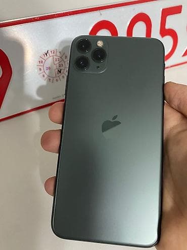 IPhone 11 Pro Max, 64 GB, Matte Midnight Green, Face ID