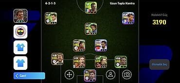 EFootball oyun hesabı – yüksək reytinqli ulduz kolleksiyası - Oyun — 1