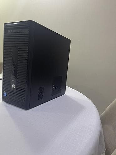 Noutbuk və netbuklar: HP ProDesk masaüstü kompüter (Tower) Xüsusiyyətlər: - Prosessor — 3