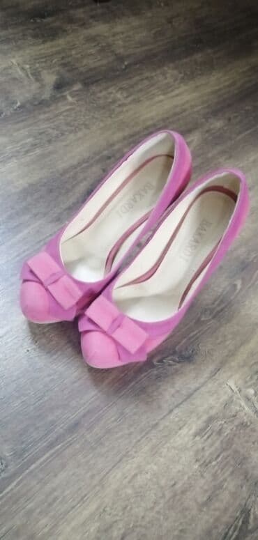 Tuflilər: Tuflilər, Ölçü: 36, rəng - Çəhrayı, İşlənmiş — 2