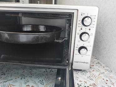 Elektronika: Hoffmann elektrik sobası - Gümüş rəngli korpus, şüşə qapı və — 2