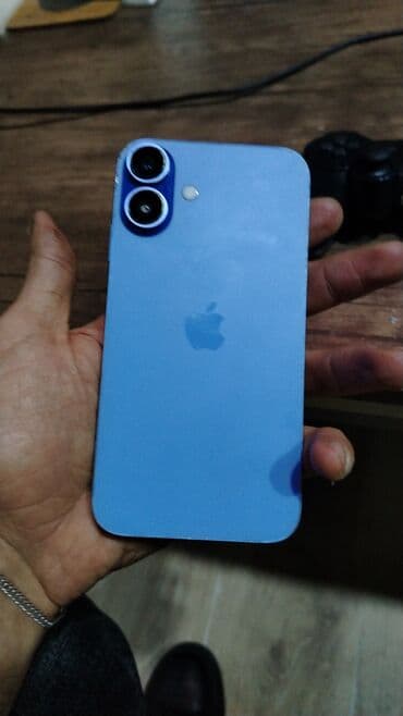 IPhone 16, 128 GB, Mavi, Face ID