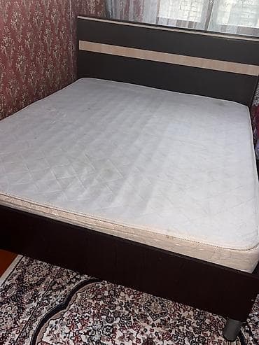 taxta stular: İşlənmiş, İkinəfərlik çarpayı, Bazasız, Matras ilə, Siyirməsiz — 2