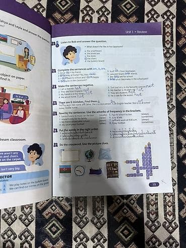 “English 5 – Student Book” (İngilis dili 5) dərsliyi Sadəcə şəkildəki — 4