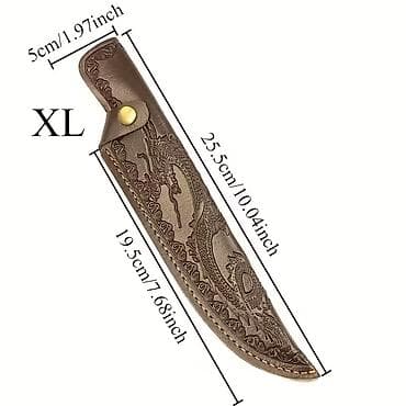 usta aləti: XL ölçülü bıçaq qabı (kişinin daşıması üçün futlyar) - Material — 1