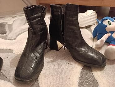 qadın bot: Qadın qısa çəkmələri – Meeaurif Fashion - Rəng: qara - Material — 3