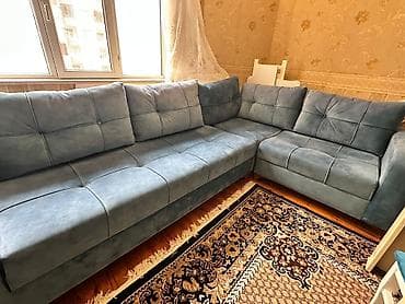 kafe divan: Künc divan, İşlənmiş, Açılan, Bazalı, Vеlur parça — 2