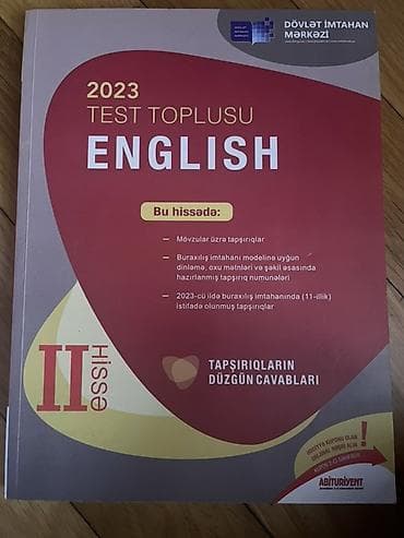 Велосипеды: Məhsul: 2023 Test Toplusu – English (Hissə II) Xüsusiyyətlər: - — 1