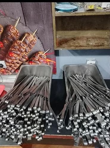 et ceken: 422 eded kabab şişleri hamisi birlikde 300 Azn. Unvan Elmler. Shirin — 1