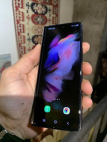samsung fold 4: Samsung Galaxy Z Fold 3, rəng - Qara, Barmaq izi — 1