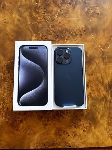 iphone 11 pro max 2 cı el: IPhone 15 Pro, 256 GB, Blue Titanium — 1