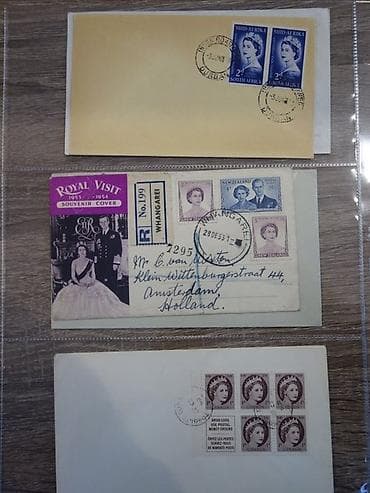 Filateliya toplusu – zərf və markalı poçt tarixçəsi albomları — 3