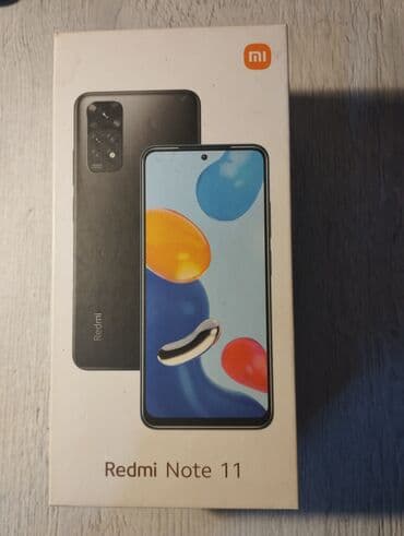 redmi note 14 5g qiymeti: Redmi Note 11, 128 GB, rəng - Göy, Qırıq, Sensor, Barmaq izi — 8