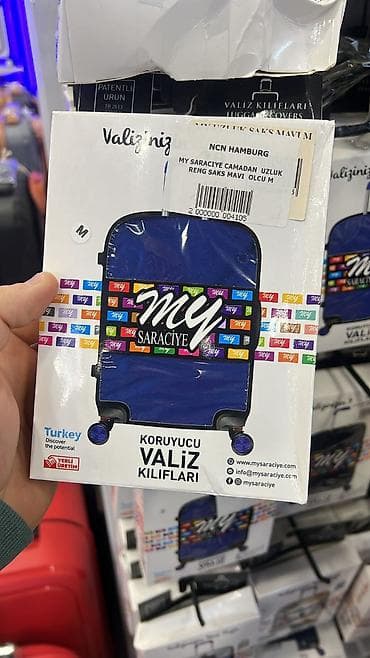 15 təkər: NCN HAMBURG MAGAZASINA MEXSUSDUR Çamadan üçün qoruyucu üzlüklər – 15 — 8