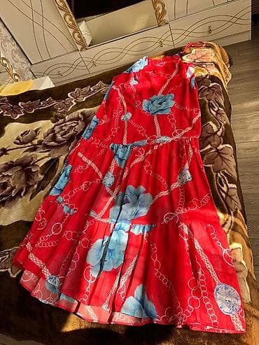 dress: Qadın geyimi – yaylıq maxi don - Model: Uzun, yüngül və axıcı maxi — 3