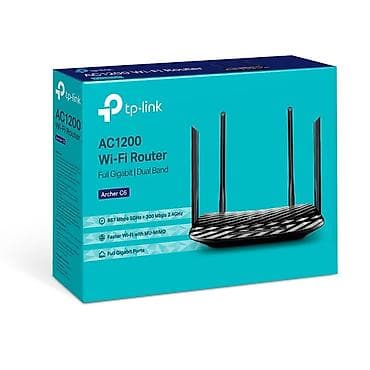 access point: TP-Link Archer C6 AC1200 Wi‑Fi Router - İkizzolaqlı (Dual Band) — 1