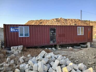 konteyner evler ismayilli: Seva 💫 Kantener satılır 12 metr uzunluğu eni 2.40 pencere Qapı — 1