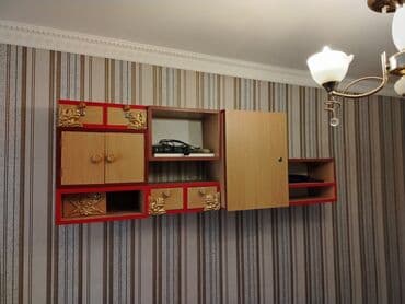 гостиная мебель: Б/у, Полка для аксуссуаров, Прямая — 5