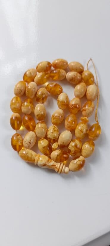 Digər aksesuarlar: Təbii Baltik kəhrəba təsbeh.Kalininqrad fabrik məhsulu.Qarantiya və — 2