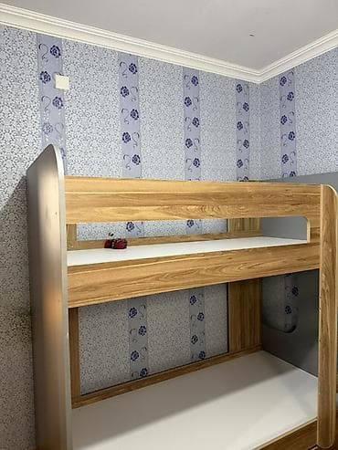 palma agaci: İki mərtəbəli çarpayı karkası - Material: taxta teksturalı laminat — 1