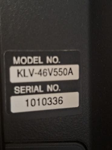 pc disk: Sony Bravia KLV-46V550A – 46 düymlük Full HD LCD televizor - Ekran — 2
