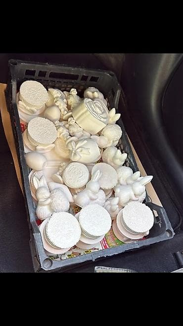 Güzgülər: Fiqur, Gips, rəng - Ağ — 1