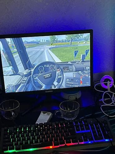 kompüte: Gaming stolüstü kompüter və aksesuarlar dəsti REAL ALİCİYA ENDİRİM — 2