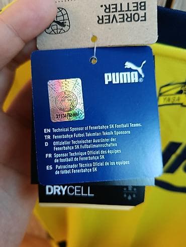 Futbolkalar: Futbolka, Puma, L, rəng - Sarı — 3