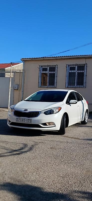 kia clarus: Kia Forte sedan – ağ rəng, 4 qapı, AZ dövlət nömrə nişanı 77-RT-173 — 9