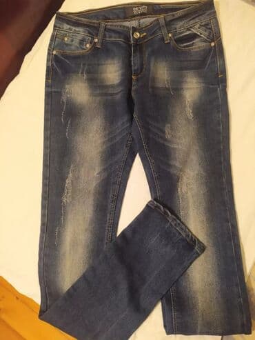 polşanın qadın şalvarları: Cinslər, Adamo, rəng - Göy — 1