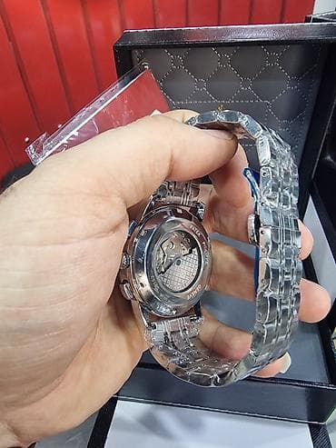 Aksesuarlar: Qol saatı, Patek Phillipe, rəng - Qara — 2