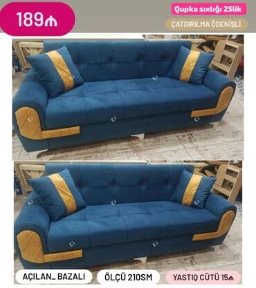 işdənmiş divan: Divan, Açılan, Bazalı, Parça, Ödənişli çatdırılma — 1