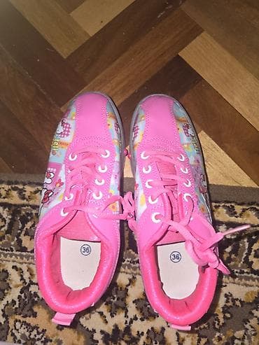 giz: Rəng - Çəhrayı Krossovkalar, Hello Kitty, Ölçü: 36, Qız üçün — 1