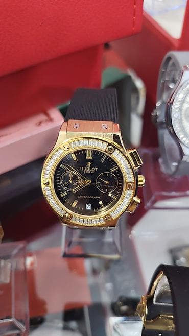 qol saati: Hublot Geneve xronoqraf qol saatı - Korpus: cilalanmış metal (qızılı — 5