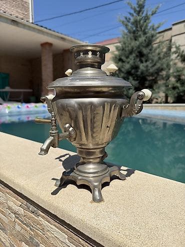 sam: Klassik metal kicik elektrikli samovar, sadece samovar ozu var kabeli — 2
