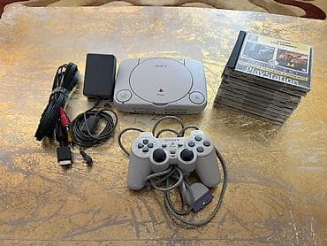 Sony PlayStation (PS One) oyun konsolu Heç bir problemi yoxdu diskləri lalafo.az -da Sony PlayStation (PS One) oyun konsolu Heç bir problemi yoxdu diskləri