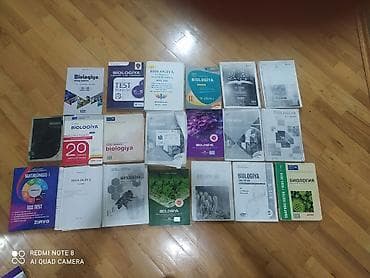 Biologiya üzrə geniş dərslik və test topluları paketi Məzmun: -