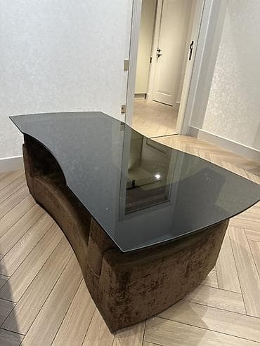 istolar: Düz masa, Açılmayan, Təkərsiz, Şüşə, Zəmanətsiz — 3